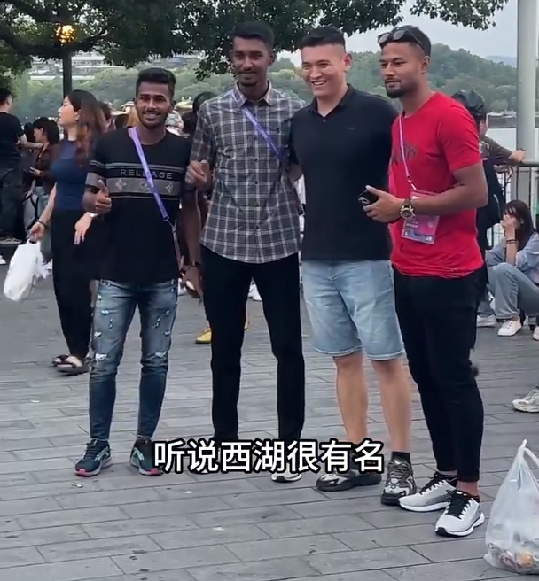 昨天战平中国队！孟加拉国球员：很享受在杭州比赛，西湖名不虚传